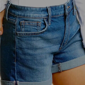 Joe’s jeans jean shorts, medium wash. Size 26